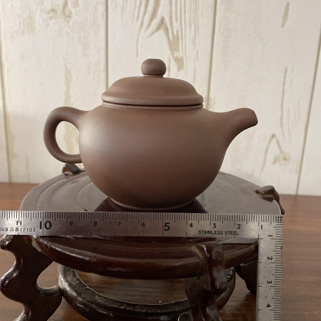 Amazon | 中国 急須 中国宜興 紫泥 茶器道具 唐物 | ノー